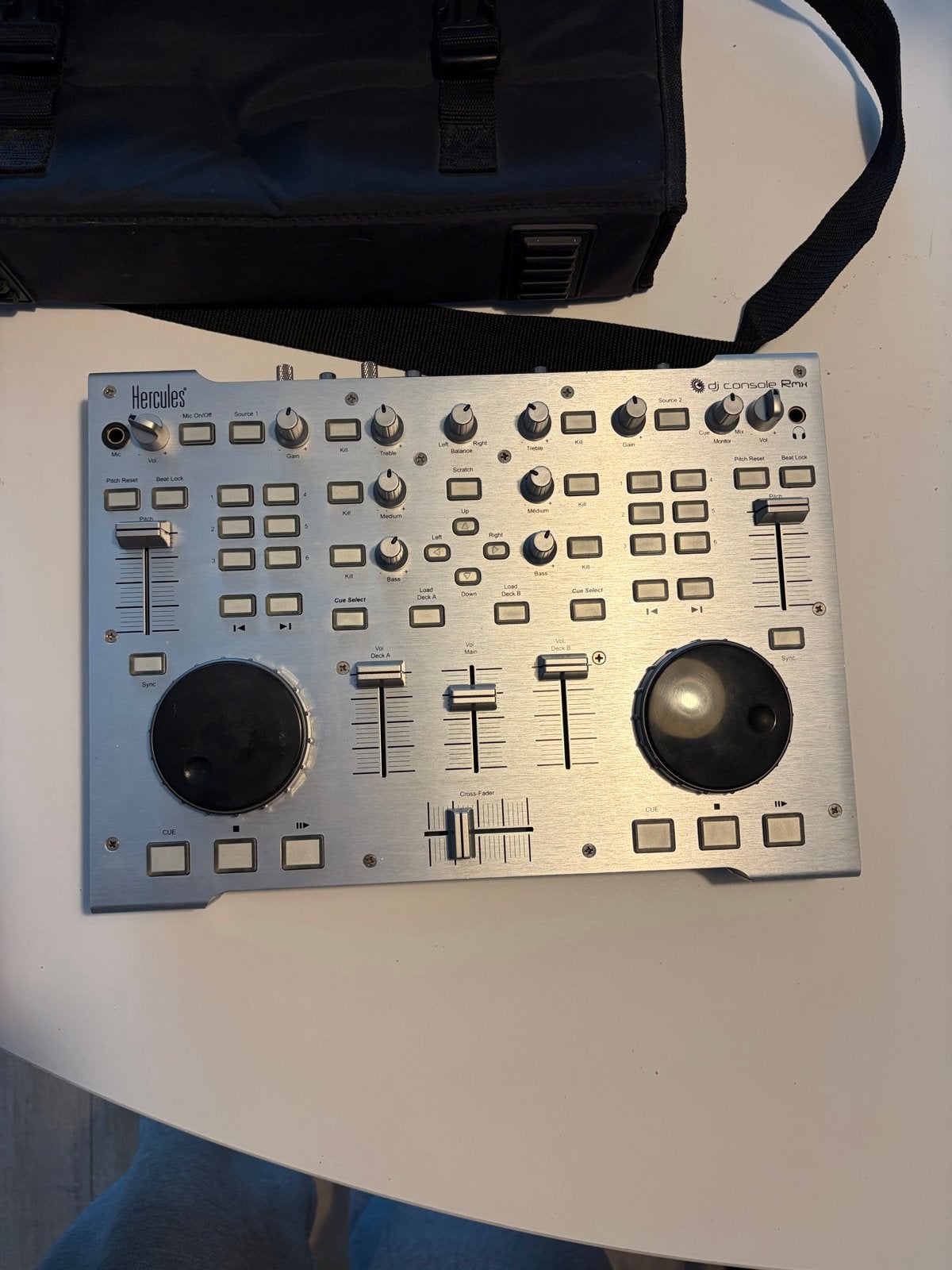 Hercules DJ Console RMX met draagtas, Ophalen of Verzenden, Gebruikt, Dj-set, Overige merken