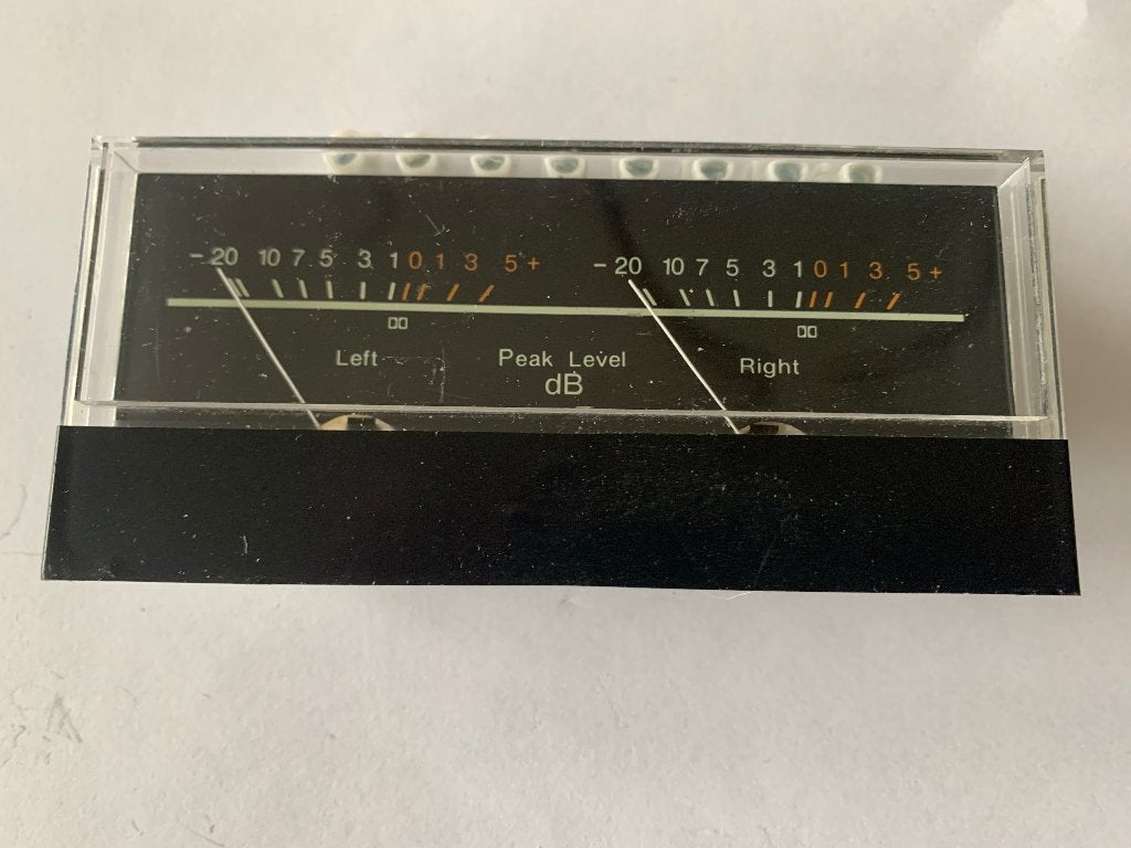 VU meters, Ophalen of Verzenden, Gebruikt