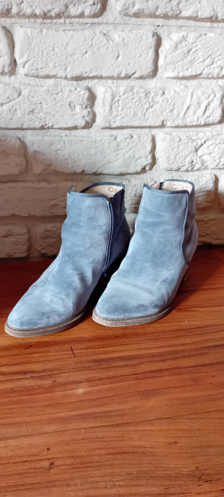 Gabor 36,5, Blauw, Lage of Enkellaarzen, Gabor, Ophalen of Verzenden