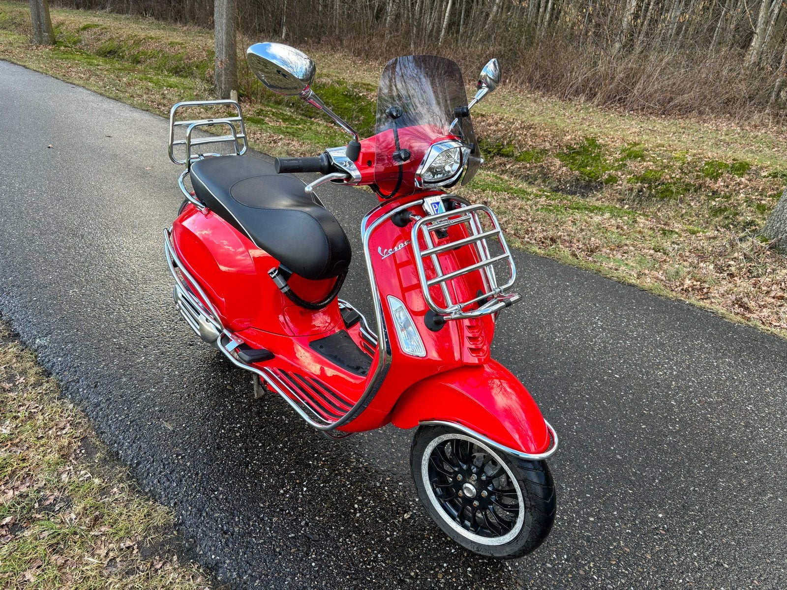 Vespa Sprint Snor 2020 - Rood, 11000 km, Gebruikt, Overige modellen, Ophalen of Verzenden, Benzine