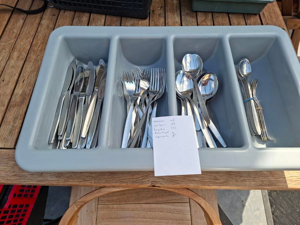 Horeca bestekbak, Ophalen, Zo goed als nieuw, Rvs of Chroom, Vaatwasserbestendig