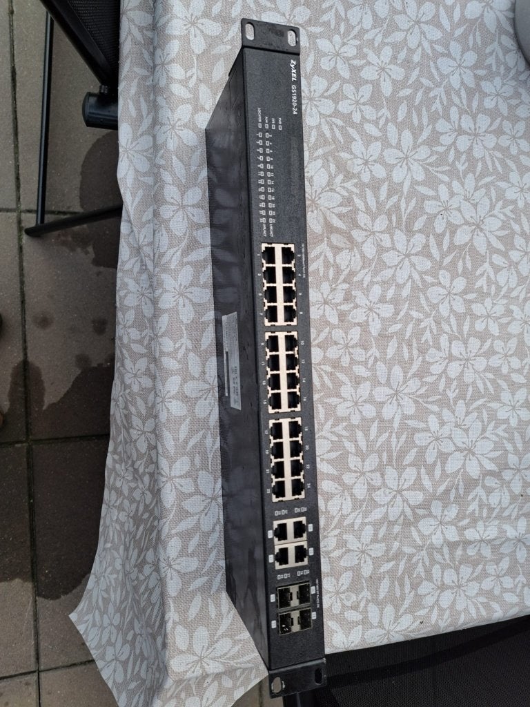 Managed Giga Switch Zyxel GS-1920-24, Ophalen of Verzenden, Gebruikt