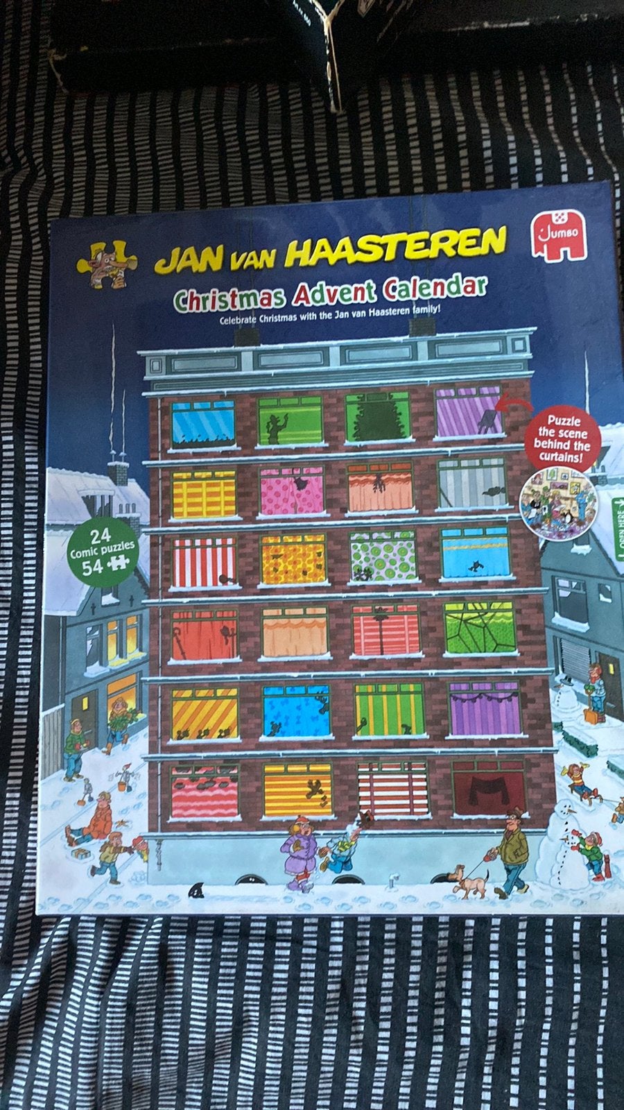 Jan van Haasteren adventskalender, Ophalen, Zo goed als nieuw