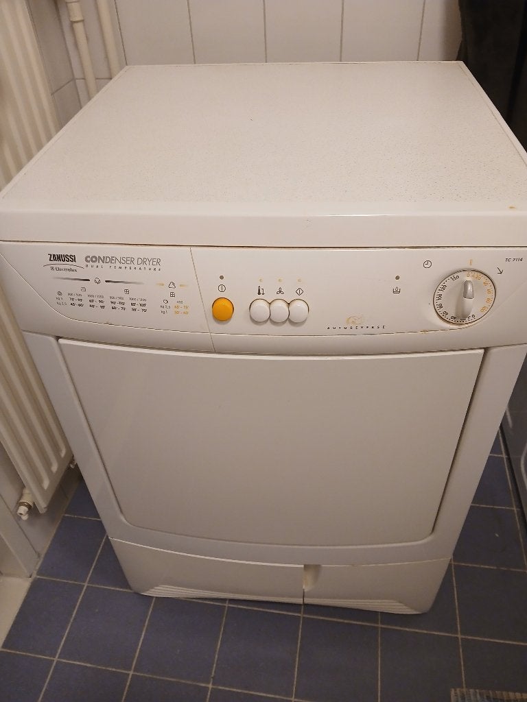 Wasdroger, Witgoed en Apparatuur, Wasdrogers, Ophalen, 6 tot 8 kg, Gebruikt, Voorlader