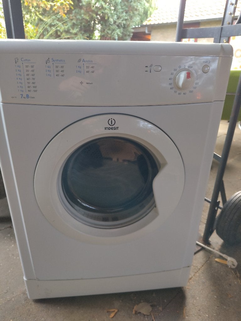 wasdroger INDESIT GRATIS, Ophalen, Gebruikt, Luchtafvoer, Voorlader