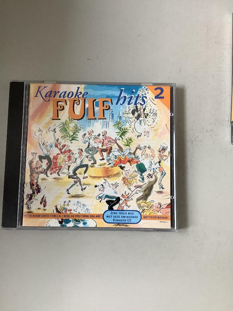 Karaoke fuifhits hits 2, Verzenden, Zo goed als nieuw, Levenslied of Smartlap