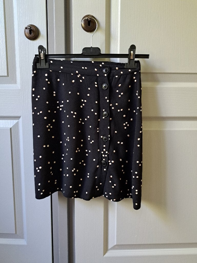 Superleuk rokje van H&M, maat 34., Kleding | Dames, Zwart, H&M Divided, Ophalen of Verzenden, Zo goed als nieuw