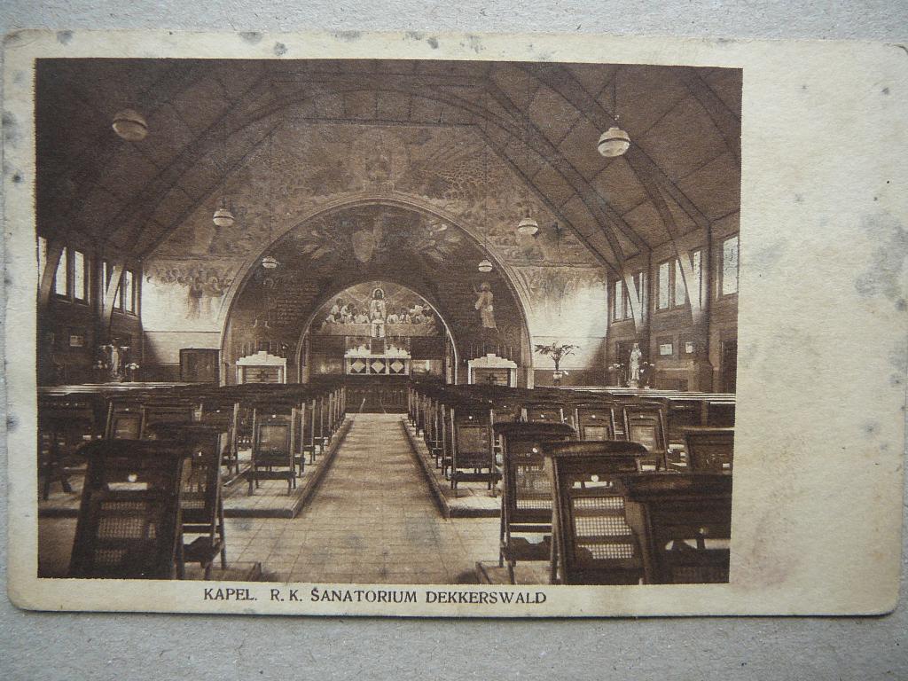 Groesbeek. Kapel R.K. Sanatorium Dekkerswald, Ophalen of Verzenden, Voor 1920, Gelopen, Gelderland