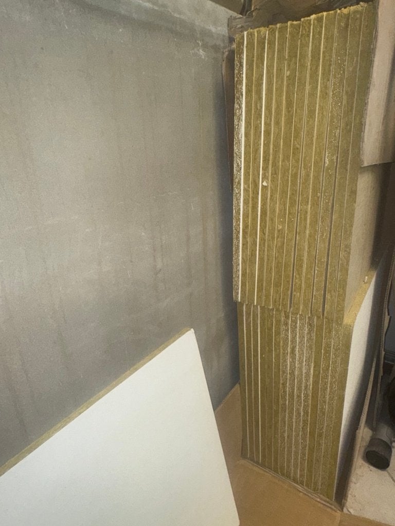 27x Rockfon Rockwool akoestische plafondplaten 60x60 cm, Ophalen, Zo goed als nieuw, Overige materialen, 20 tot 50 mm