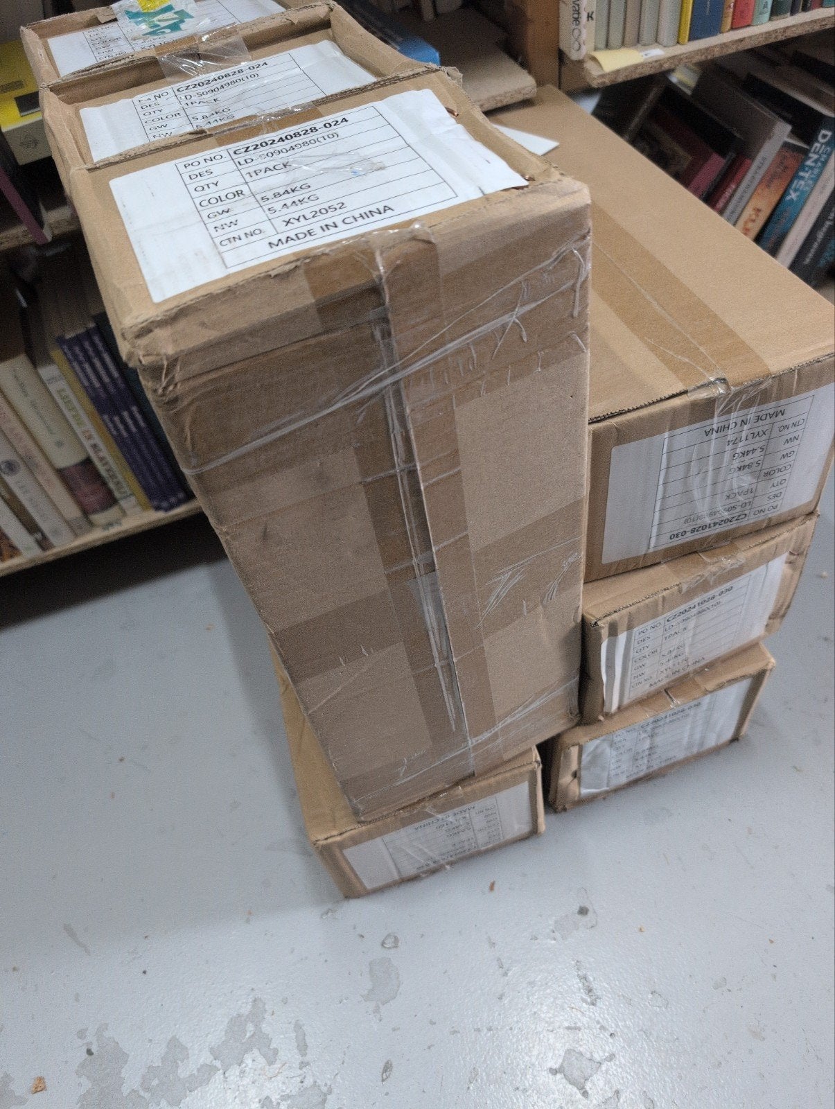 7 Dozen Dymo 4XL Rollen (7 dozen x 8 rollen) - Nieuw in Verp, Ophalen of Verzenden, Nieuw in verpakking, Overige typen