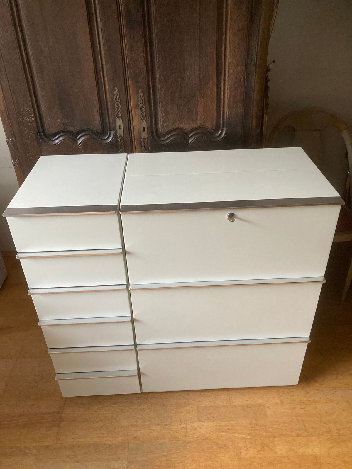 Interlübke toiletmeubel met ladenblok, Ophalen, Minder dan 50 cm, Zo goed als nieuw, Minder dan 100 cm