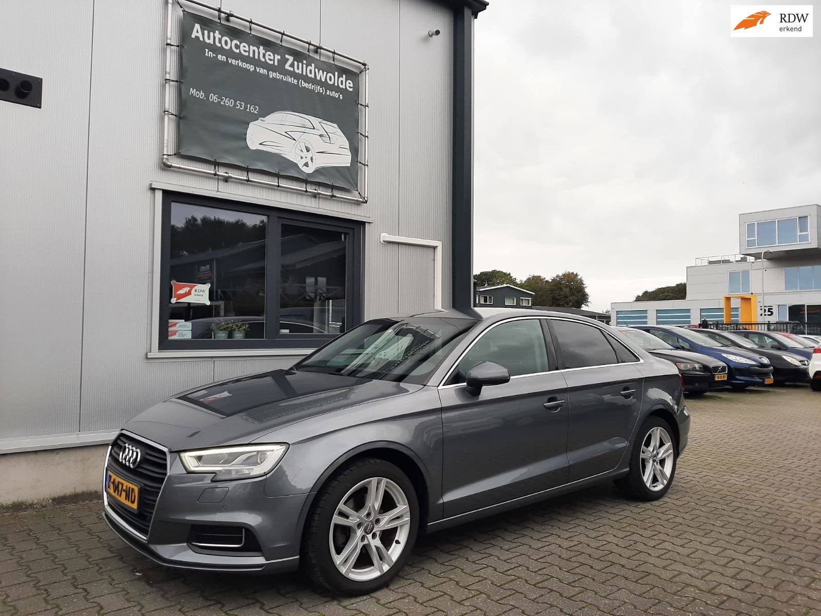 Audi A3 Limousine 1.0 TFSI Design Pro Line Plus xenon clima, Auto's, Voorwielaandrijving, Gebruikt, Bedrijf, Sedan