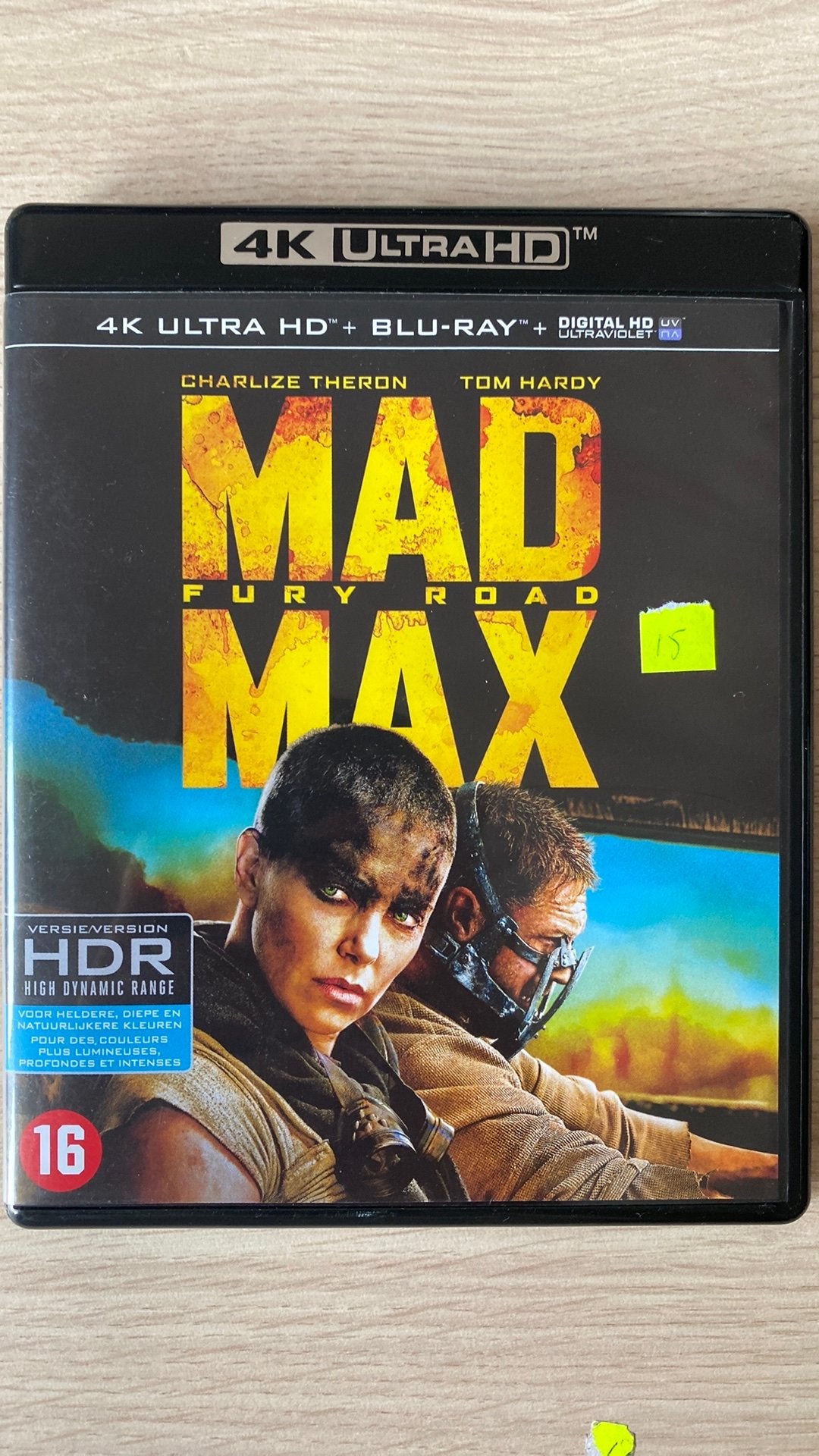 Mad max fury road 4K uhd blu ray NL versie, Ophalen of Verzenden, Zo goed als nieuw, Actie