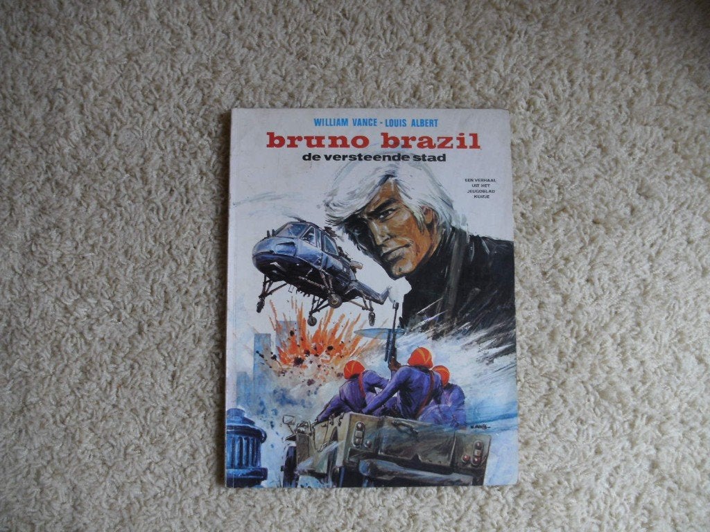 Bruno Brazil, de versteende Stad. William Vance - L. Albert., Boeken, Eén stripboek, Ophalen of Verzenden, William Vance, Louis Albert