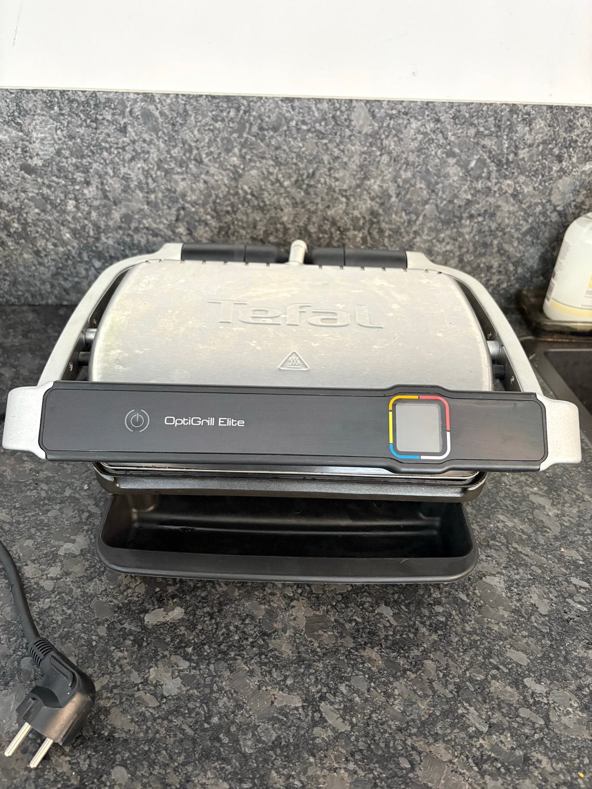 Tefal OptiGrill Elite Contactgrill - perfecte staat, Ophalen, Uitneembare platen, Zo goed als nieuw