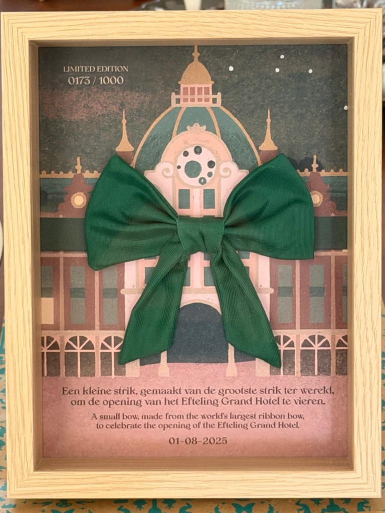 Efteling Grand hotel strik, Verzamelen, Efteling, Ophalen of Verzenden, Nieuw
