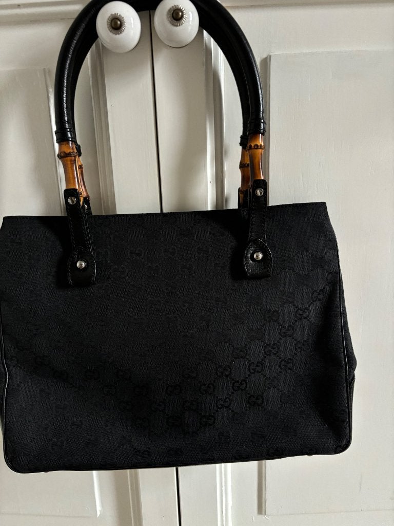 Vinted originele Gucci Bamboo in zeer goede staat, Verzenden, Zo goed als nieuw, Zwart, Overige merken