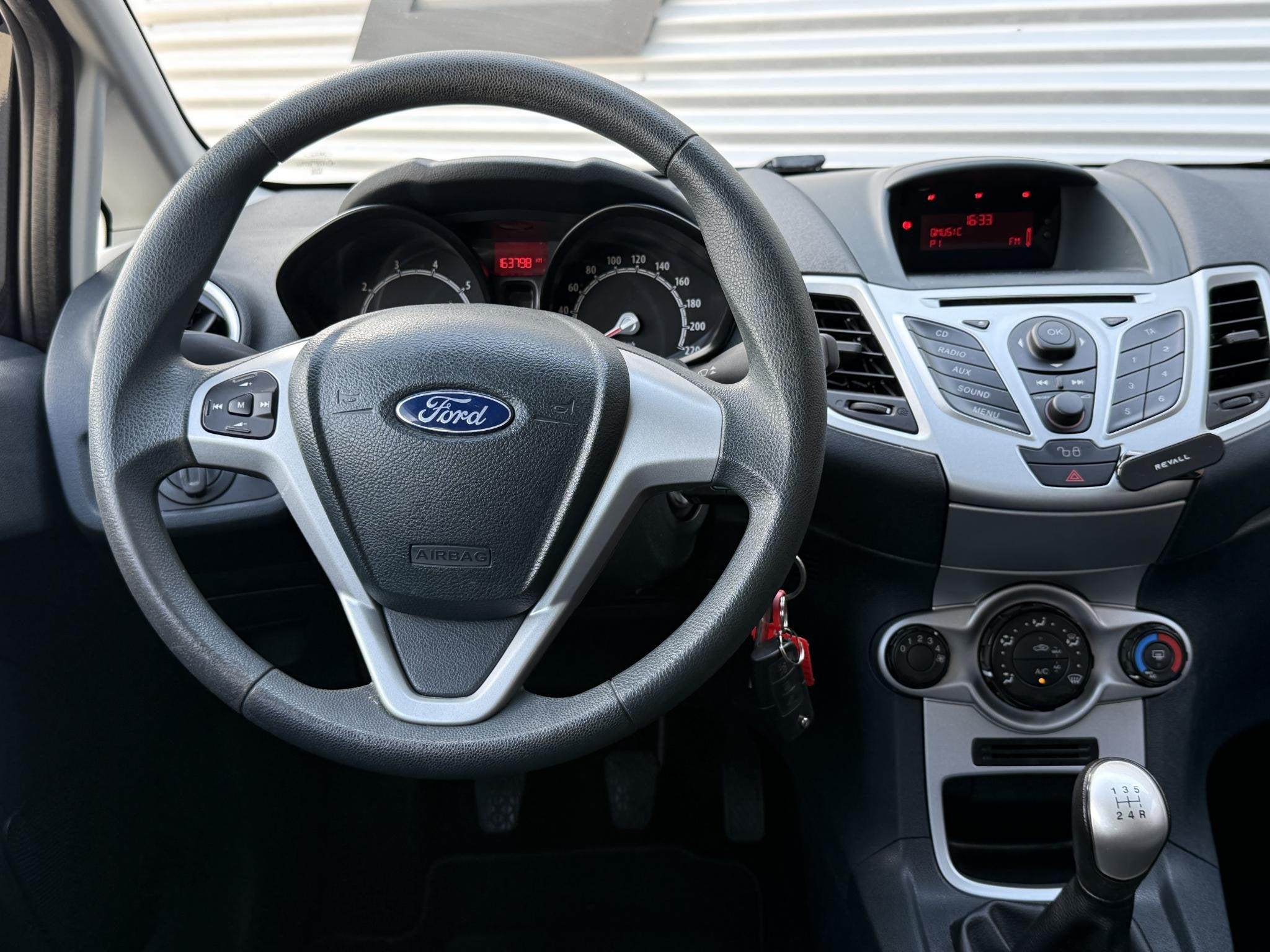 Ford Fiesta 1.25 Champion Airco|Elek ramen|Goed onderhouden|, Voorwielaandrijving, Stof, Gebruikt, 4 cilinders