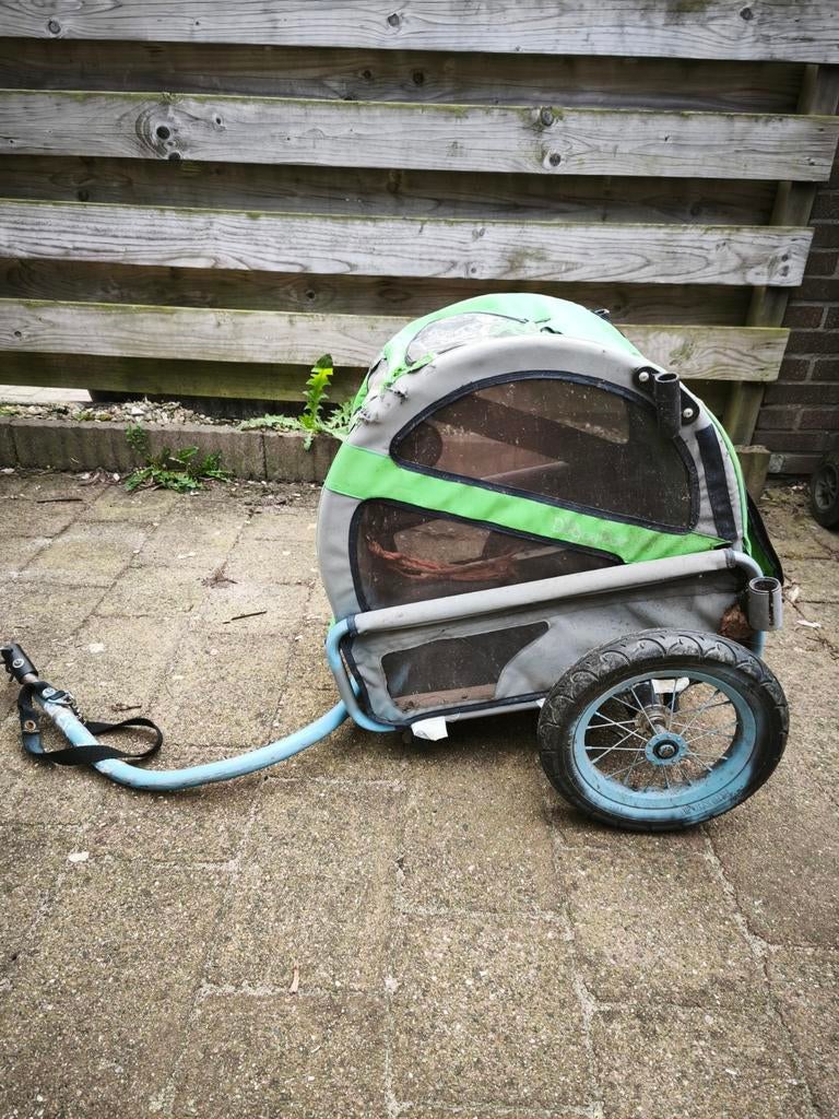 Doggy Ride fietskar, Fietsen en Brommers, Fietsaccessoires | Aanhangers en Karren, Ophalen, Gebruikt, Minder dan 20 kg, Hondenkar