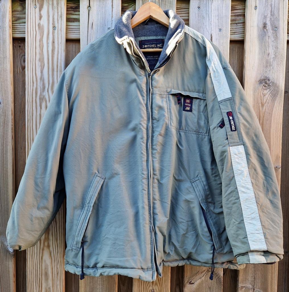 Winterjas XL, Ophalen of Verzenden, Gedragen, Maat 56/58 (XL), Groen