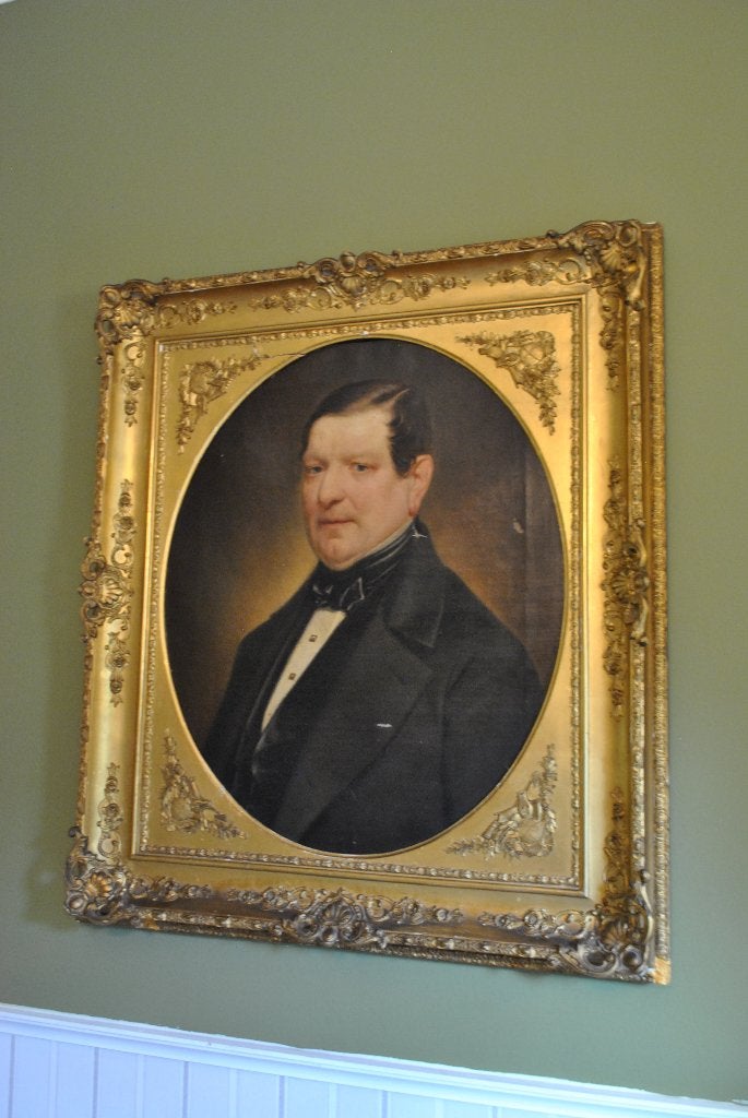 Antiek schilderij van Henry de Nobele, Ophalen, Gesigneerd, Portret of Personen