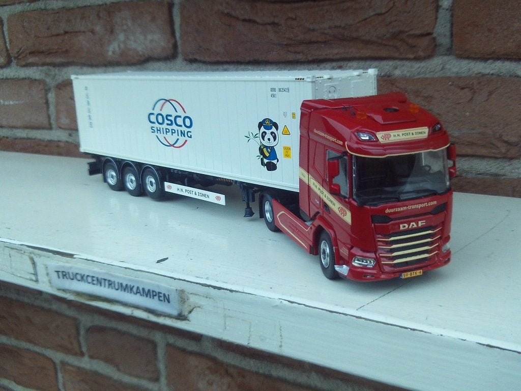 Tekno  Daf  XF  van  H. N. Post  &  Zn., Ophalen of Verzenden, Nieuw, Bus of Vrachtwagen, Tekno