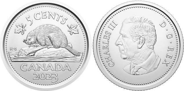 Canada - 5 cent 2023 - Circ., Verzenden, Noord-Amerika, Losse munt