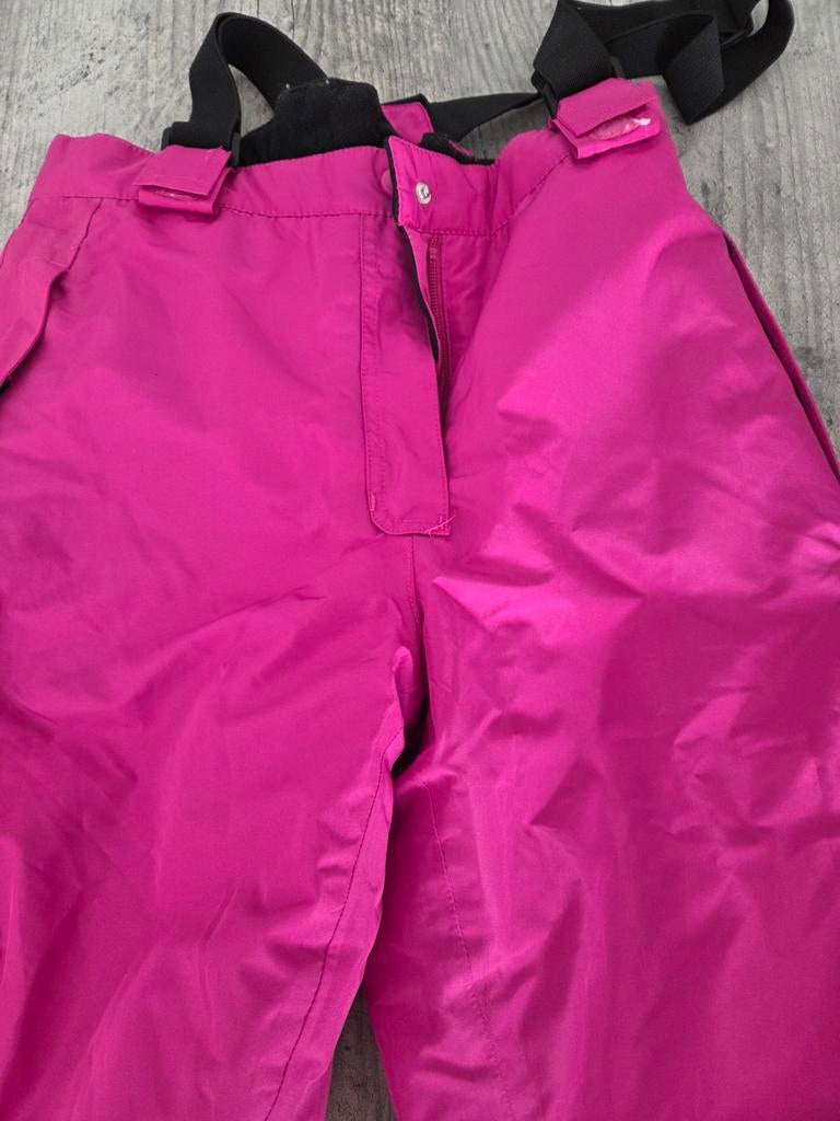 Roze skibroek maat 146/152, Ophalen, Zo goed als nieuw, Maat 34 (XS) of kleiner, Broek
