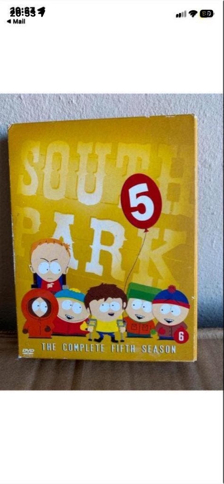 South Park - The Complete Fifth Season DVD, Cd's en Dvd's, Dvd's | Tv en Series, Vanaf 16 jaar, Nederlands, Ophalen of Verzenden