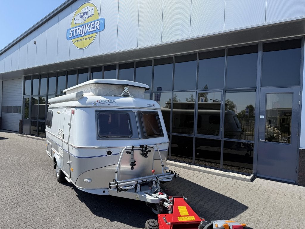 Eriba Touring Troll 552 GT Bed 198cm + Zit WC Luifel + Tent, Fietsenrek, Bedrijf, Treinzit, 4 tot 5 meter
