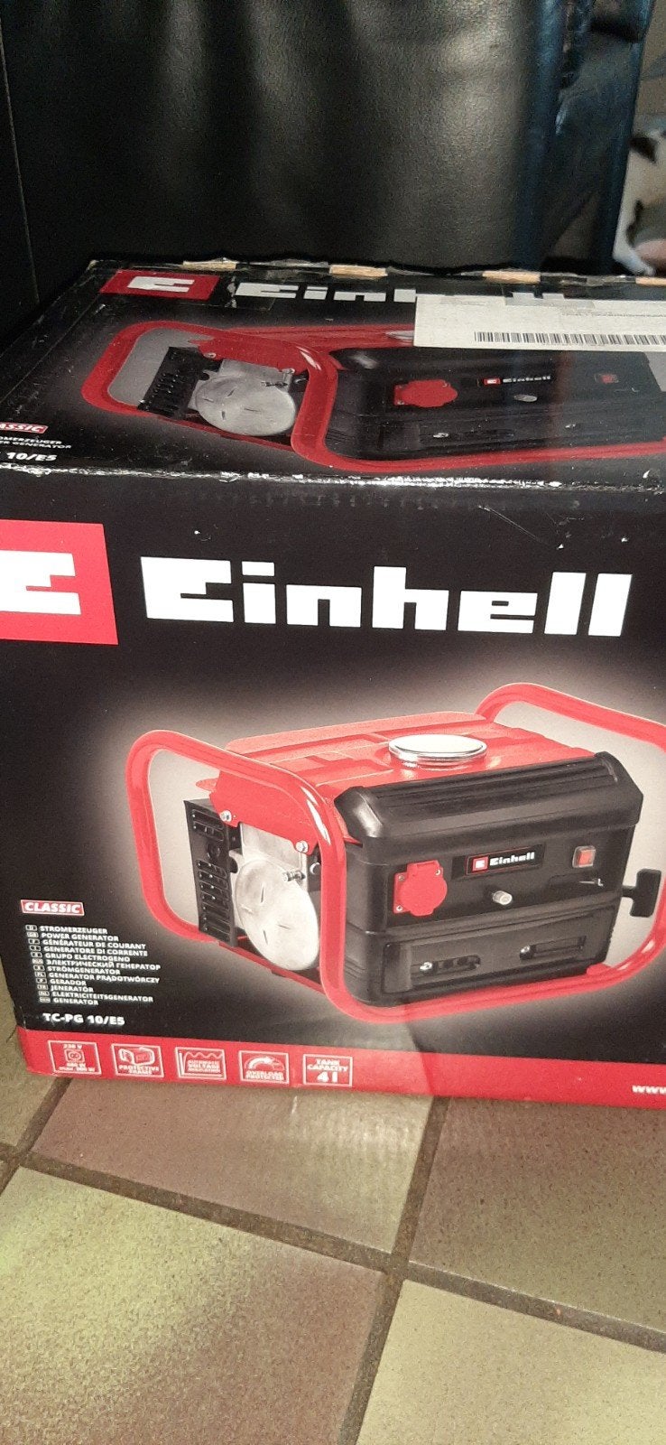 Einhell benzine Generator TC-PG 10/E5, Ophalen, Nieuw