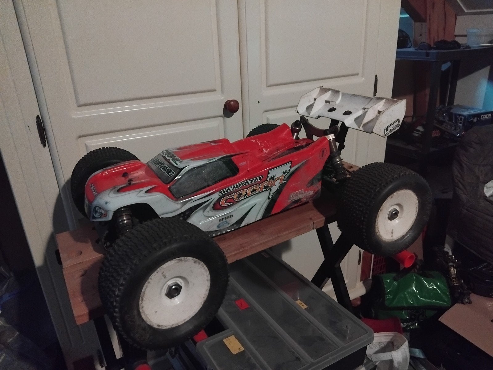 Serpent 811t 1/8 e-truggy, Ophalen of Verzenden, Schaal 1:8, Elektro, Auto offroad