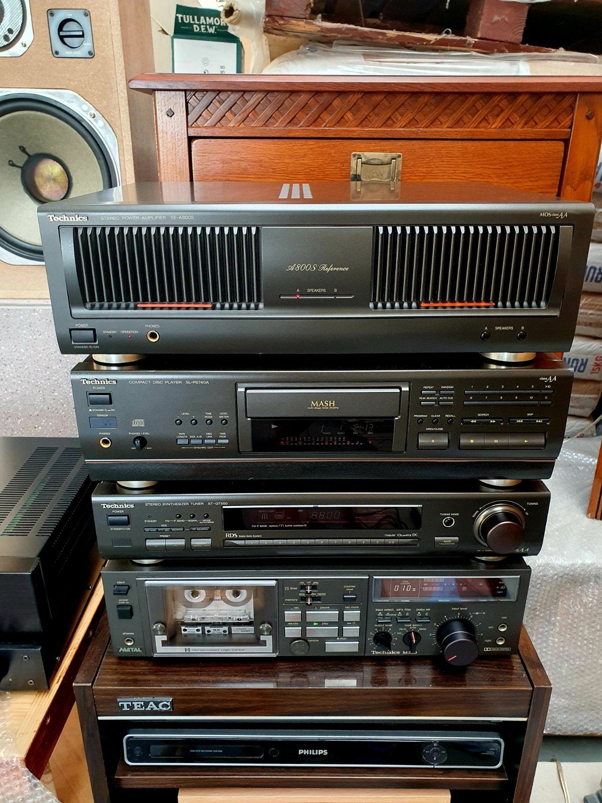 TECHNICS STEREO HI-FI SET., Ophalen of Verzenden, Overige merken