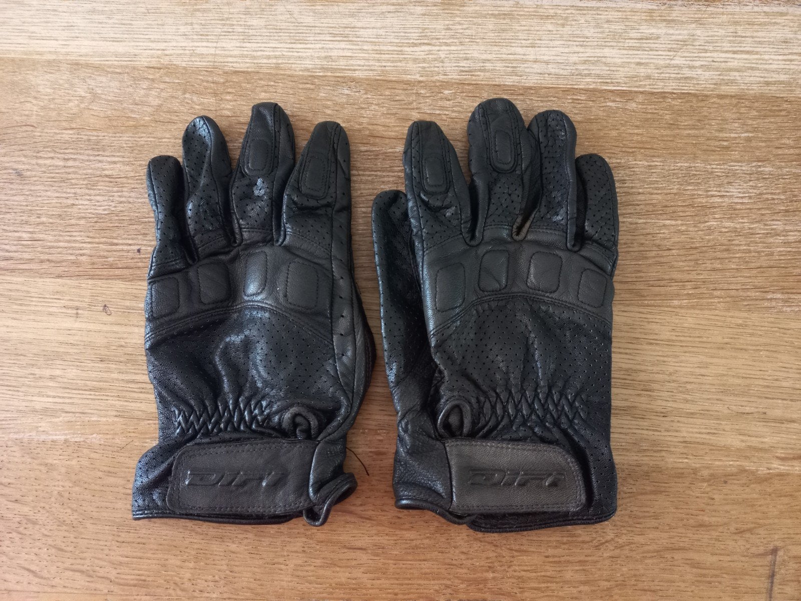 Leren motorhandschoenen maat 11.5, Motoren, Ophalen of Verzenden, Tweedehands, Dames, Handschoenen