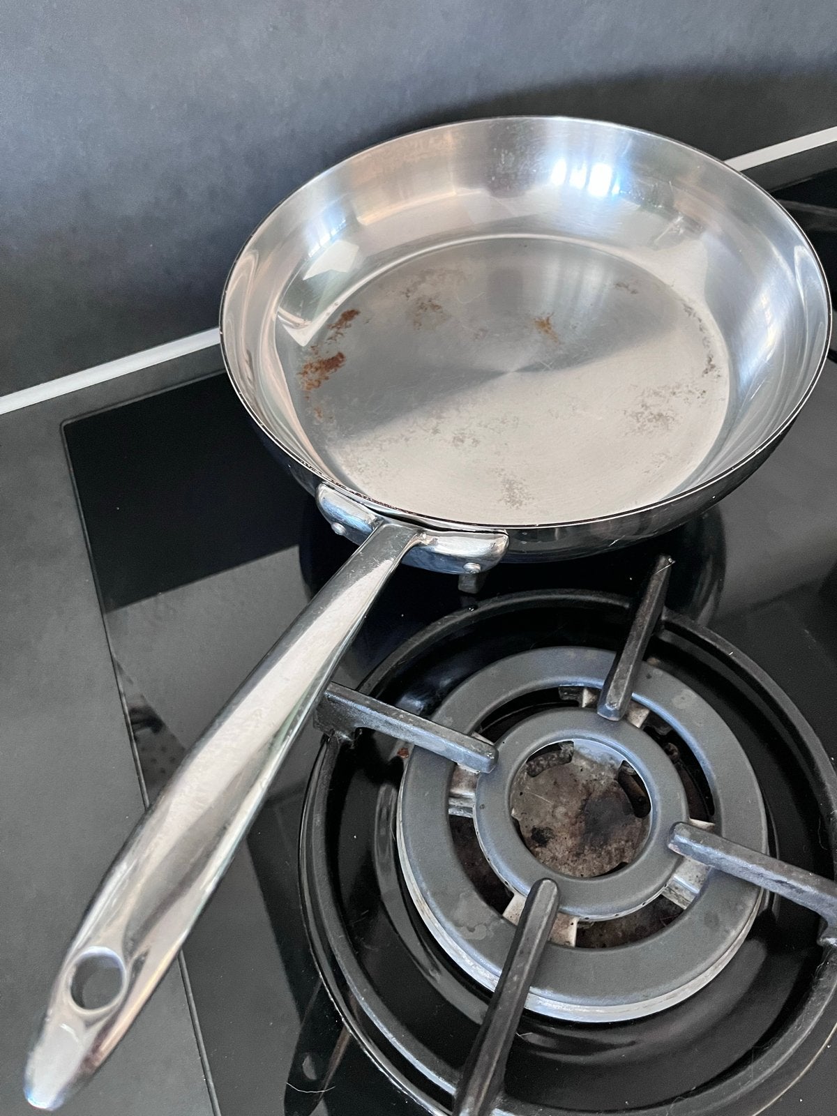 Lagostina Koekenpan RVS 26cm - Geschikt voor gas en Inductie, Ophalen, Gebruikt, Rvs