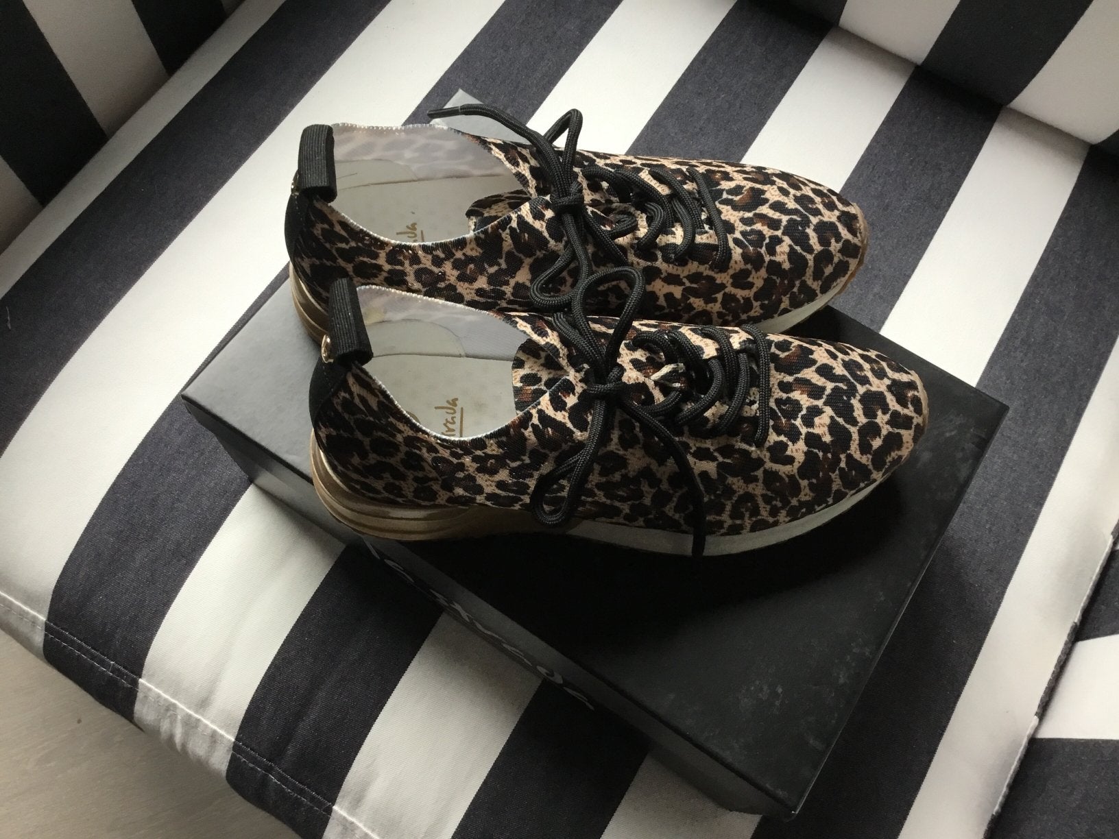 LA STRADA nieuwe sneakers 38 panterprint, Ophalen of Verzenden, Bruin