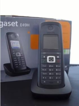 Gigaset E49 (handset met oplader) nieuwstaat!, Telecommunicatie, 1 handset, Ophalen of Verzenden, Zo goed als nieuw, Info@gigaset.nl