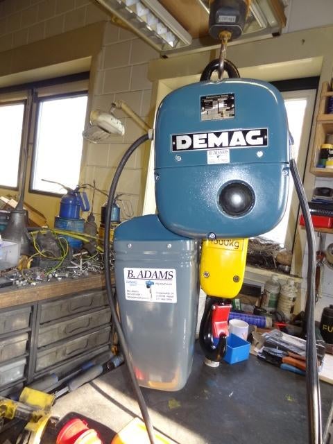 Demag PK5N-F 1000 kg  kraannr 15, Ophalen, Zo goed als nieuw, Elektrisch
