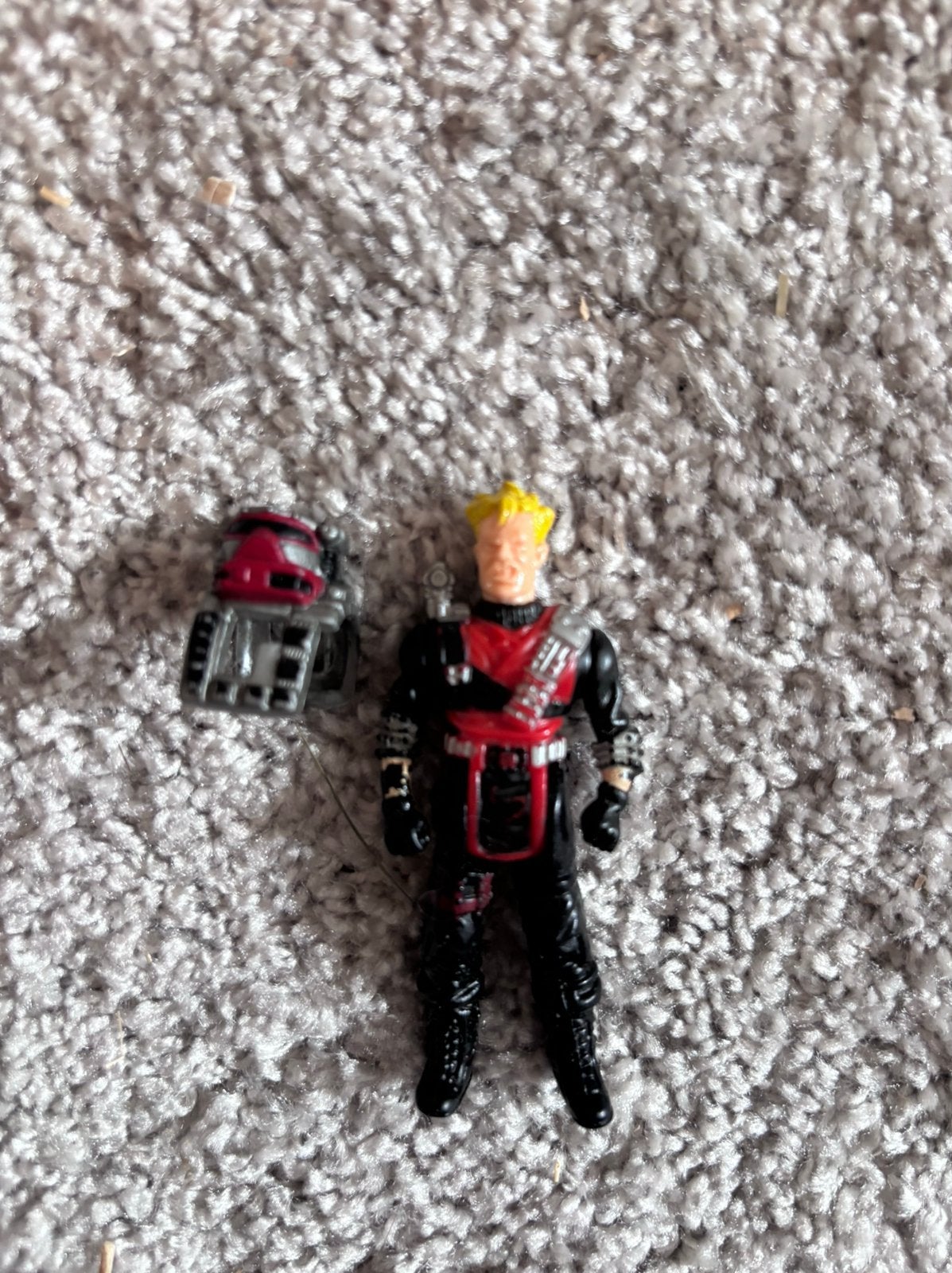 M.A.S.K. FIGUUR FLOYD MALLOY VINTAGE, Ophalen of Verzenden, Zo goed als nieuw