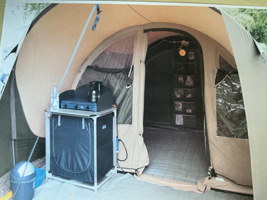 Bardani Prestige Mazara 310 tunneltent, Caravans en Kamperen, Tenten, Ophalen, Zo goed als nieuw, Tot en met 4