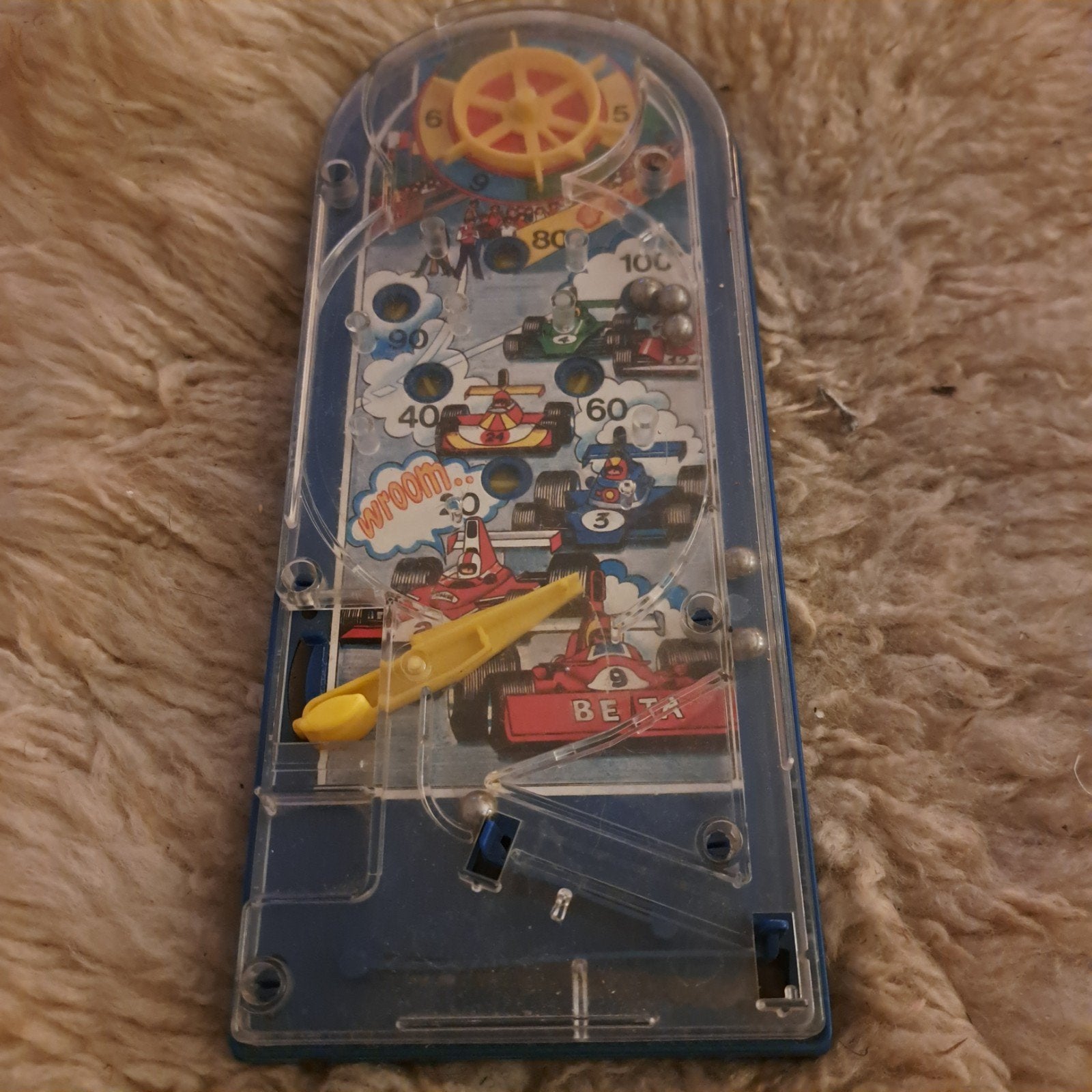 Vintage F1 Racebaan Flipperkast Spel - Made in W. Germany, Ophalen of Verzenden, Gebruikt, Jongen of Meisje