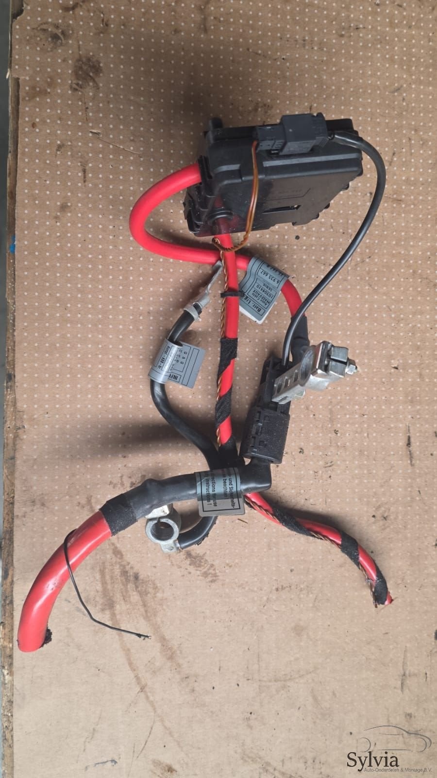 Accukabel negatief en positief set BMW Z4 serie E85 6112837, Gebruikt, -, -, Ophalen of Verzenden