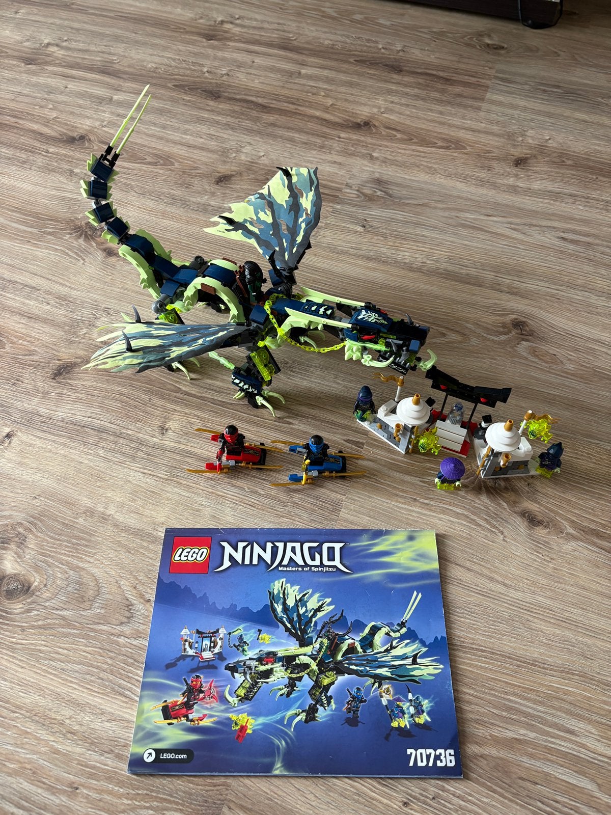Lego Morro’s Dragon Attack 70736, Ophalen, Compleet, Lego, Zo goed als nieuw