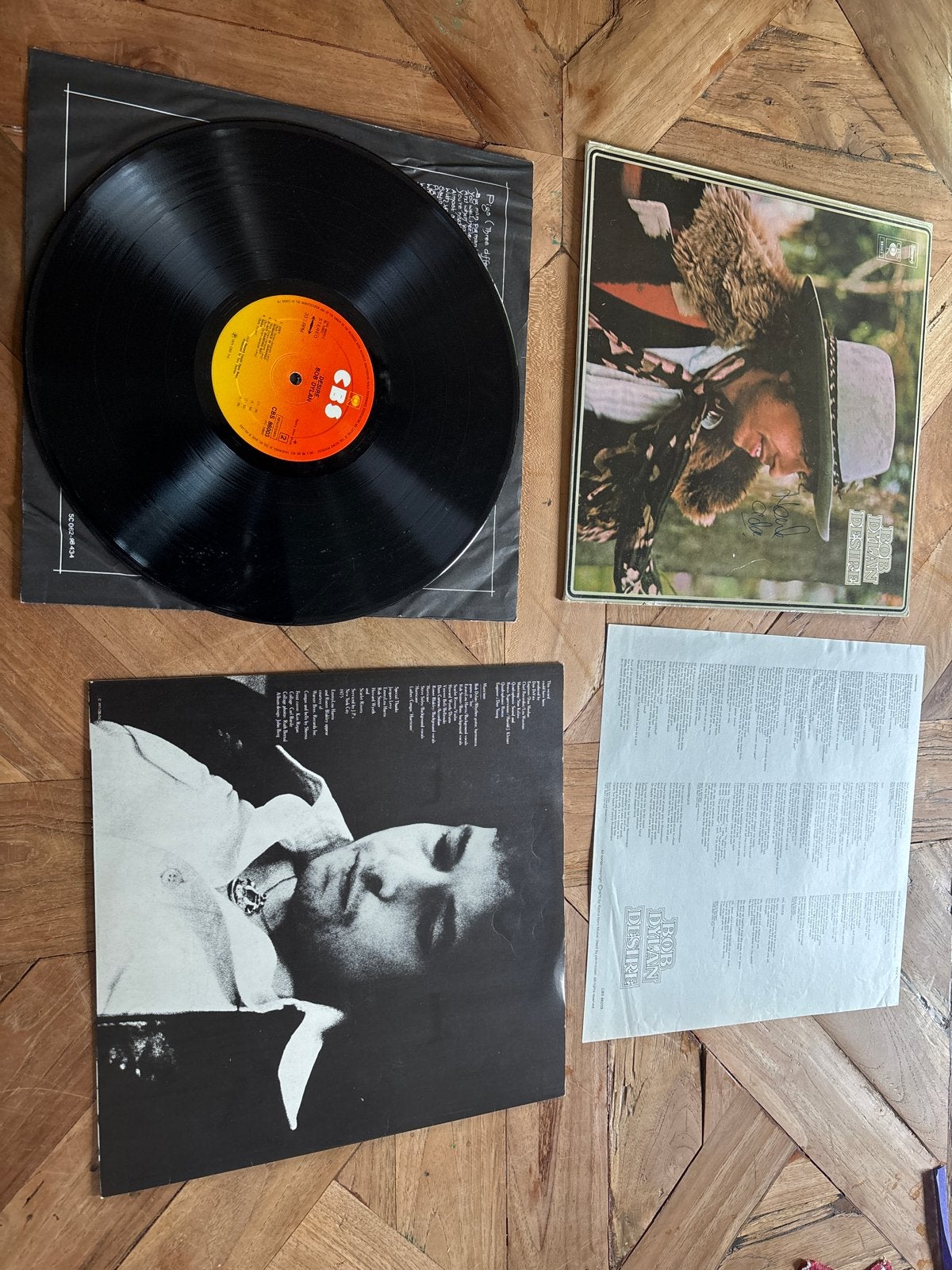 Bob Dylan - Desire LP (CBS, 1976), Cd's en Dvd's, Vinyl | Pop, Gebruikt, Ophalen of Verzenden, 1970 - 1979, 12 inch