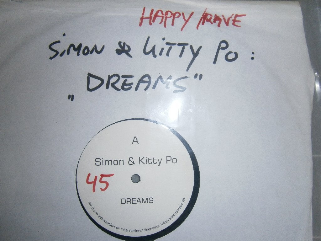 Simon & Kitty Po – Dreams. 2004. Hard Trance, Happy Hardcore, Ophalen, Gebruikt, Hardcore, 12 inch