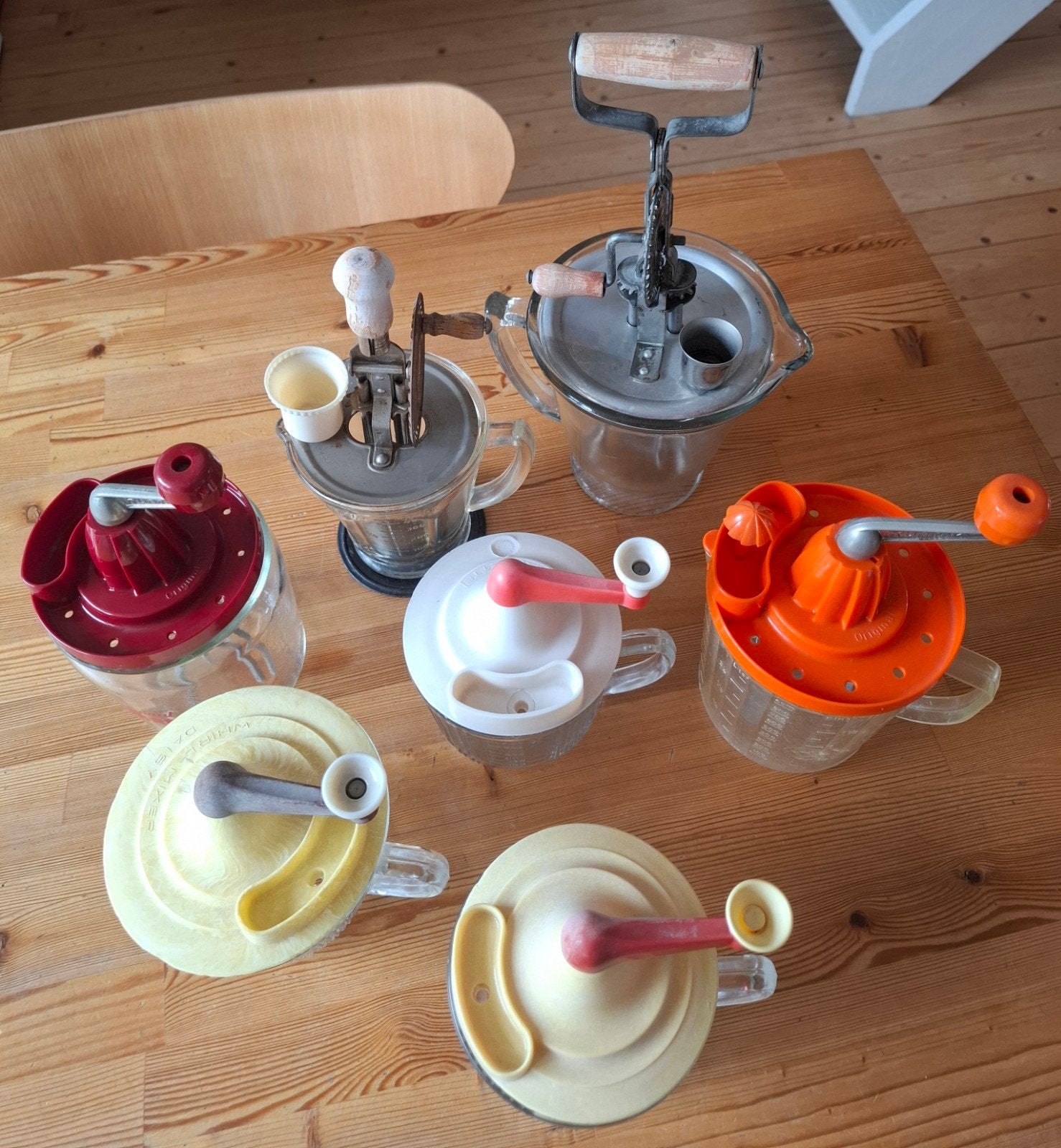 7 mayonaise/slagroom kloppers, Ophalen