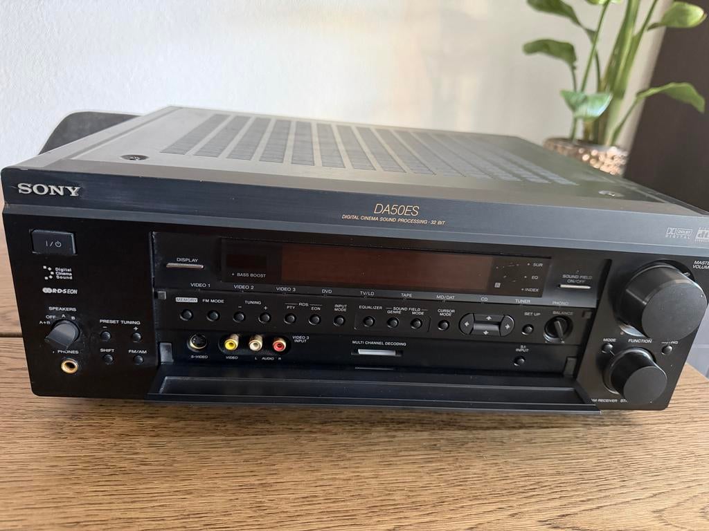 Sony DA50ES Audio Receiver, Ophalen, Gebruikt, Sony, 120 watt of meer