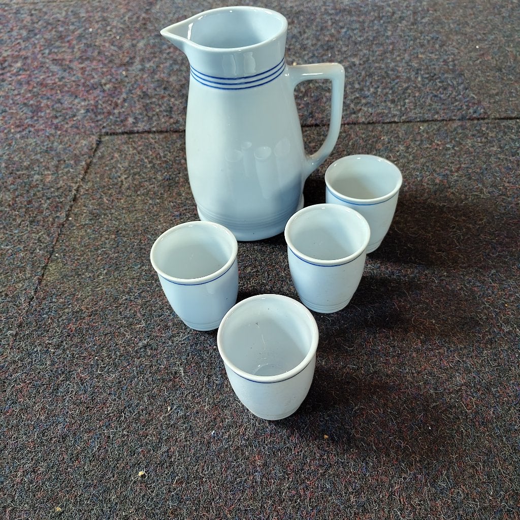 Gluhwein set, Ophalen of Verzenden, Zo goed als nieuw, Porselein, Overige typen