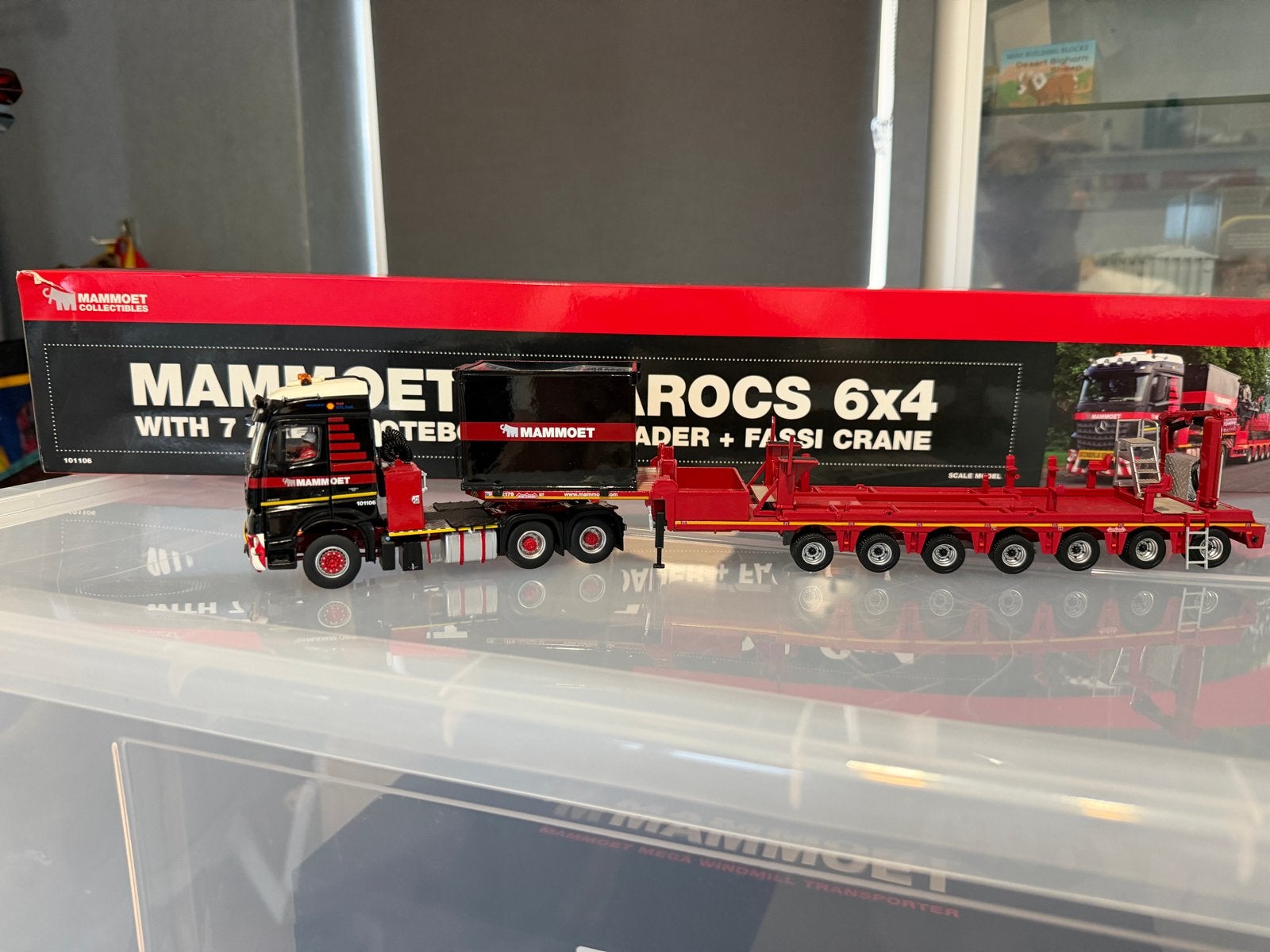 IMC Mammoet MB Arocs 6x4 met 7-assige Nooteboom dieplader, Ophalen of Verzenden, Zo goed als nieuw