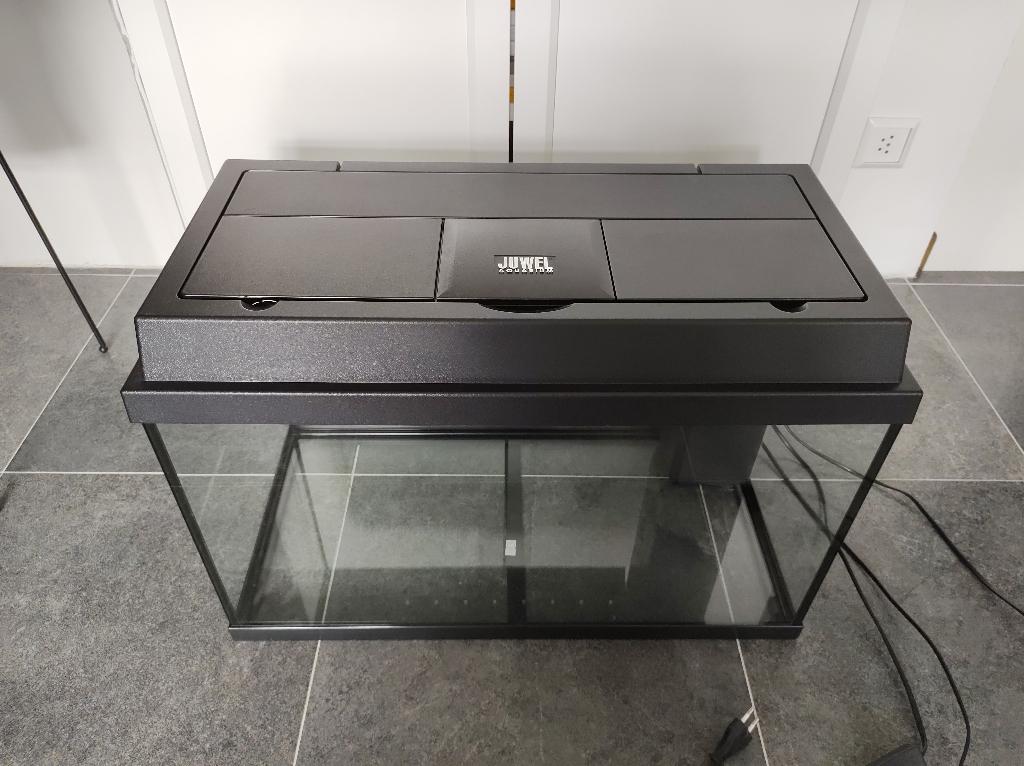 Aquarium Juwel Record 600 - i.z.g.s. 60 Liter, Ophalen, Verwarming, Gebruikt, Leeg aquarium